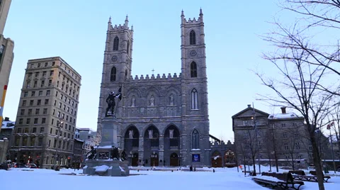 Notre-Dame Basilica Stock Footage 35721459