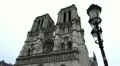 Notre Dame Cathedral in Paris, France, Our Lady Church, French Architecture HD Footage