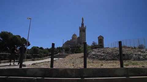 Notre-Dame de la Garde Stock Footage 38214488