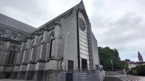 Notre-Dame-de-la-Treille Cathedral in Lille France Vidéo 344591897