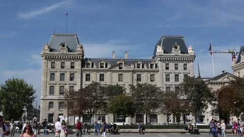 Notre Dame de Paris Stock Footage 203277367