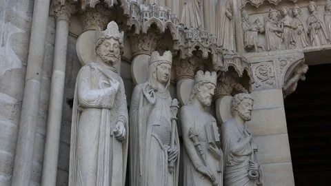 Notre Dame de Paris Stock Footage 203277886
