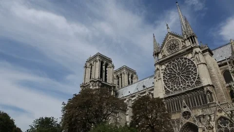 Notre Dame de Paris Stock Footage 203280500