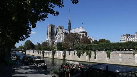 Notre Dame de Paris Stock Footage 203283889