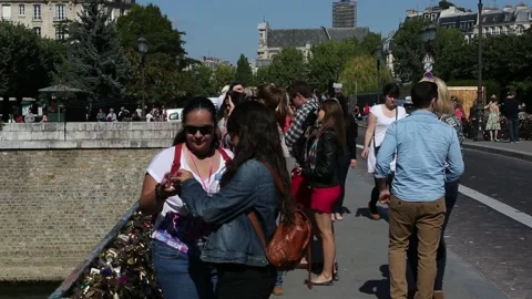 Notre Dame de Paris Stock Footage 203284874