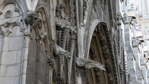 Notre Dame de Paris Stock Footage 203285136
