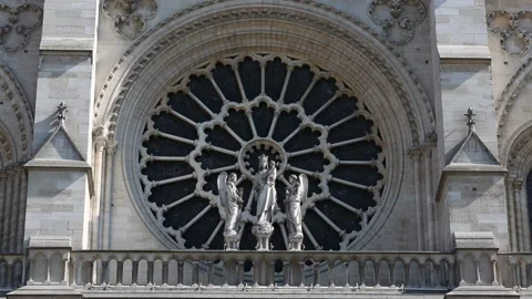 Notre Dame de Paris Stock Footage 203286457