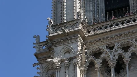 Notre Dame de Paris Stock Footage 203286631