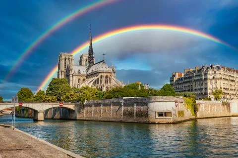 Notre Dame de Paris, France Stock Photos