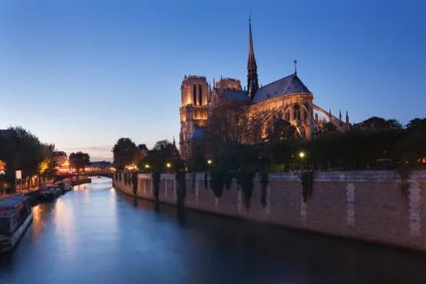 Notre Dame de Paris 写真素材