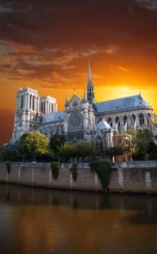Notre Dame de Paris Stock Photos