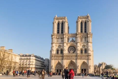 Notre Dame de Paris Stock Photos