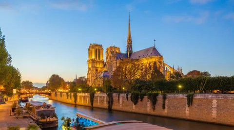 Notre Dame de Paris Stock Photos
