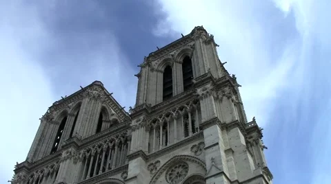Notre Dame 스톡 동영상 43354841