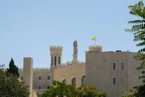 The notre dame of jerusalem Stock Photos