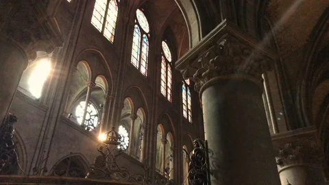 Notre Dame Paris 07 Stock Footage 106462770