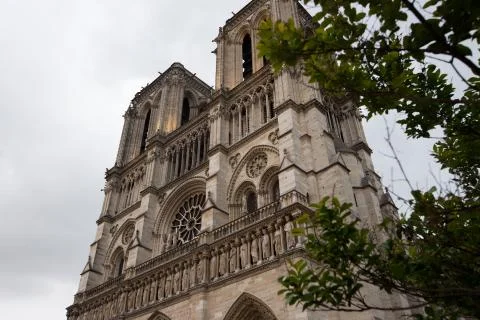 NOTRE DAME PARIS Stock Photos