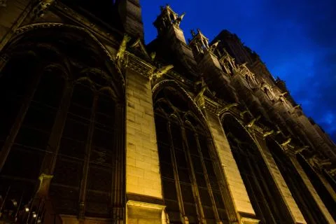 NOTRE DAME PARIS Stock Photos