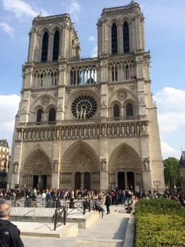 Notre dame Stockfoto's