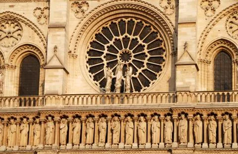 Notre Dame Foto stock