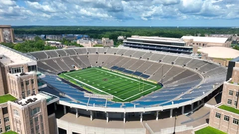 Notre Dame Stadium at University of Stock Video Pond5