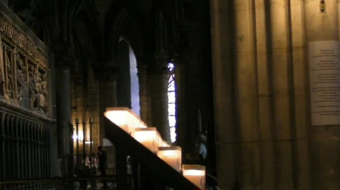 Notredam inside 库存影片 523218
