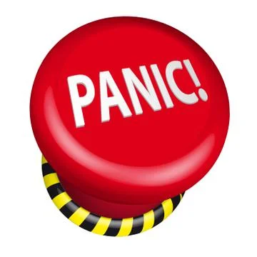 Notschalter panic Stock Illustration