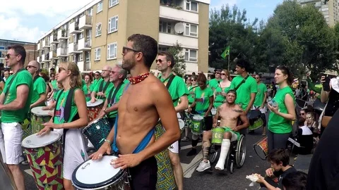 The Notting Hill Carnival Stock Footage 114996552