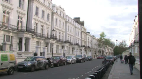 Notting Hill Stock Footage 24764979