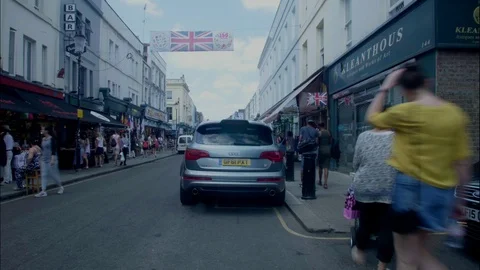 Notting Hill Gate Timelapse 库存影片 93302368