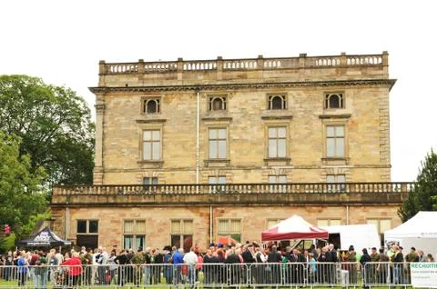 Nottingham castle Stock Photos