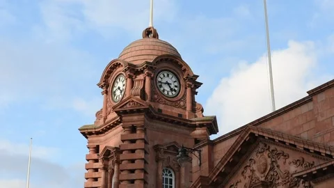 Nottingham Central Train Station 스톡 동영상 140460398