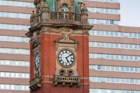 Nottingham City centre Stock Photos