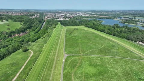 Nottingham Racecourse Stock Footage 243651431