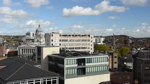 Nottingham skyline  Vídeos de archivo 141921571