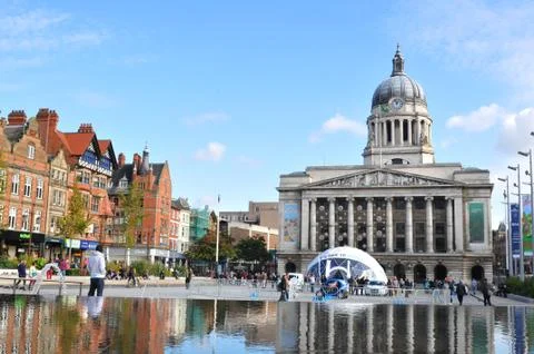Nottingham, UK Foto stock