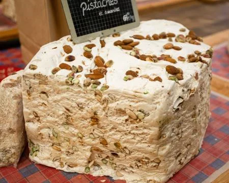 Nougat Stock Photos