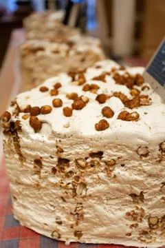 Nougat Stock Photos