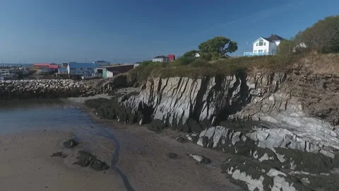 Nova Scotia shore Video stock 144828227