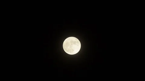 November 2014 Supermoon Video stock 100931469