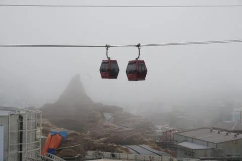 NOVEMBER 2018 : The construction view of FOX Genting Highlands Theme Park Stock Photos