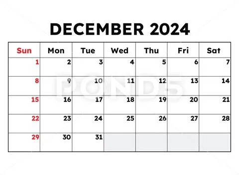 November 2024 Calendar. Vector Illustration. Monthly Planning For Your 