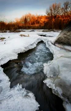 November ice Stock Photos