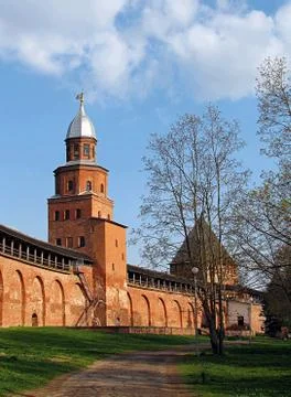 Novgorod citadel Stock Photos