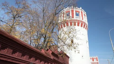 Novodevichy Convent 库存影片 10792582