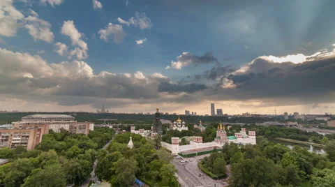 Novodevichy convent Stock Footage 63859073