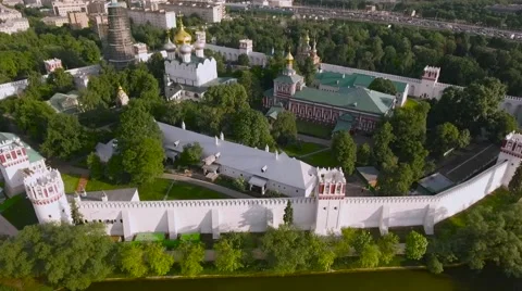 Novodevichy Convent Stock Footage 65497290