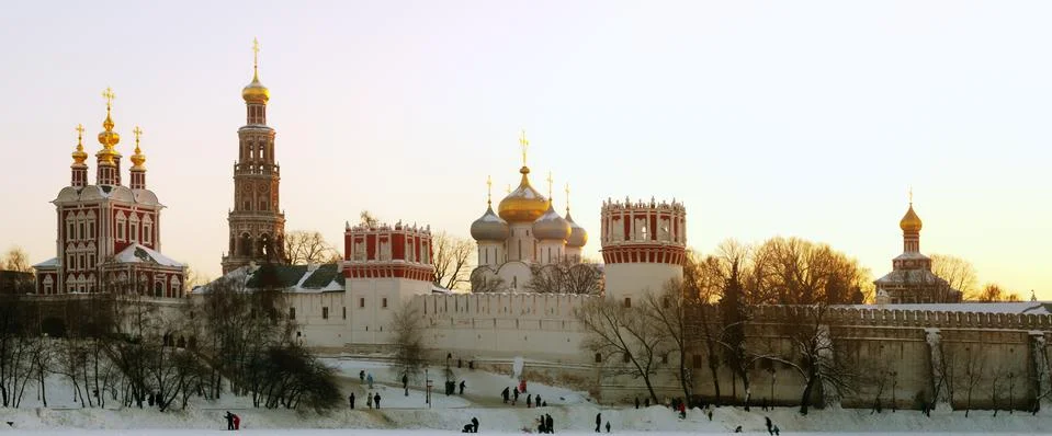 Novodevichy convent Stock Photos