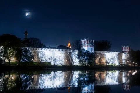 The Novodevichy Convent Stock Photos
