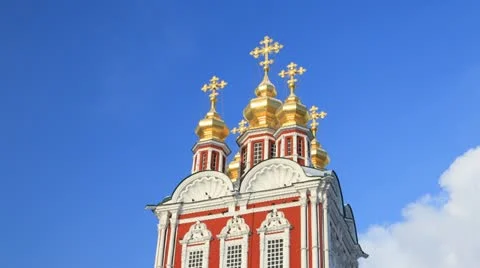 Novodevichy Convent timelapse Видео 10847183